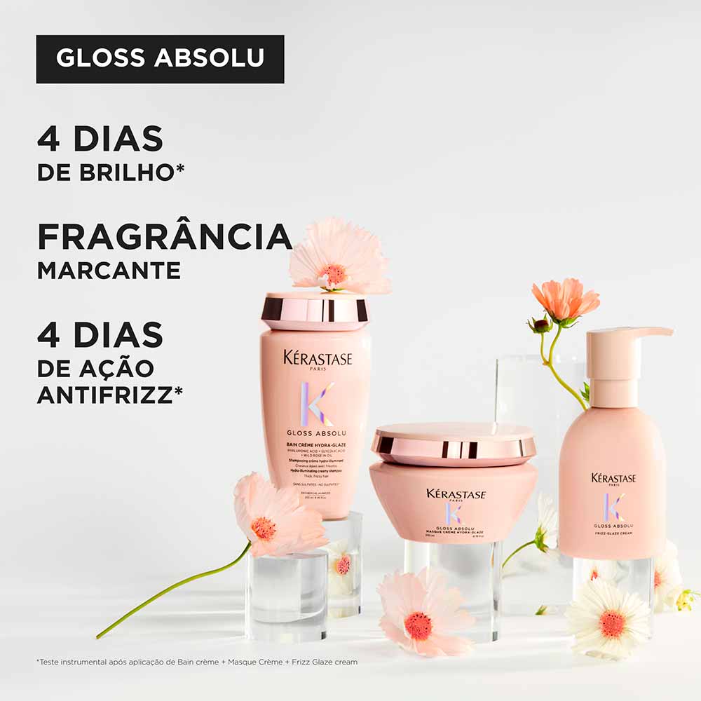 Kérastase Gloss Absolu Riche Hydra-Glaze Máscara Capilar 200ml