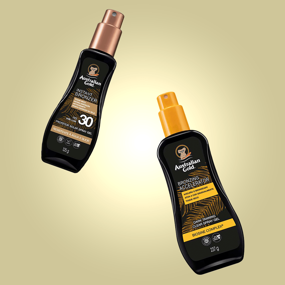 Australian Gold Kit Protetor Solar FPS 30 125ml e Acelerador 237g