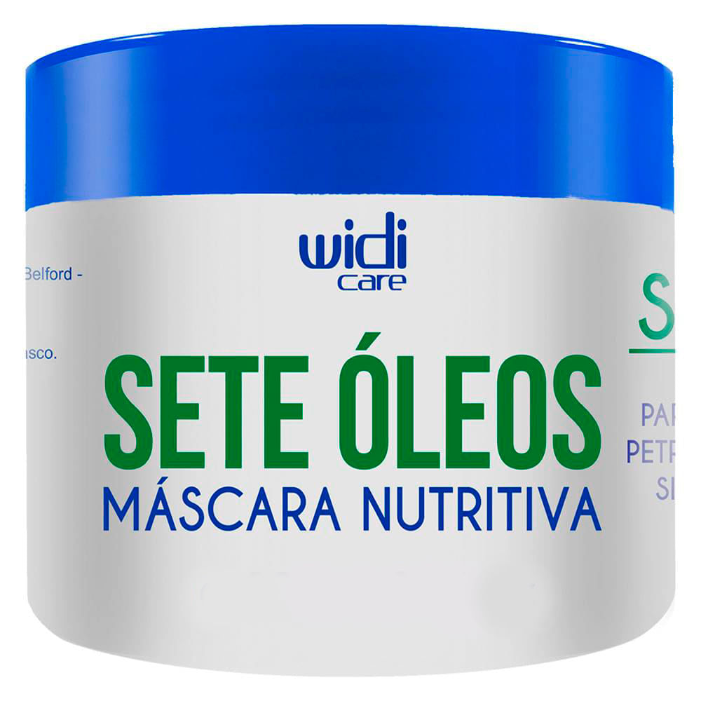 Widi Care Sete Óleos Máscara Nutritiva 300g