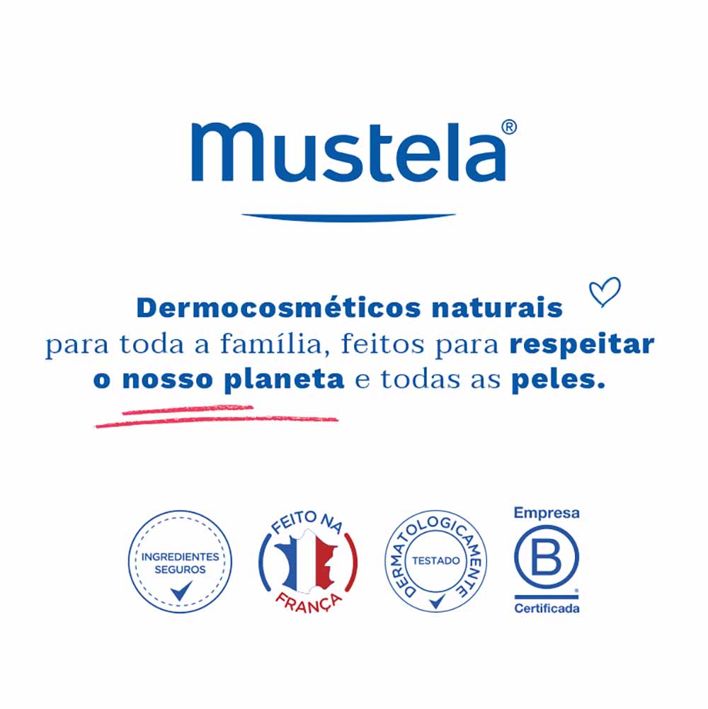Mustela Bebê Kit Gel Lavante 500ml e Hidratante 500ml