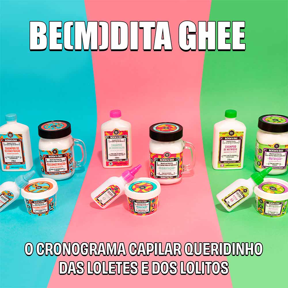 Lola From Rio Be(m)dita Ghee Shampoo Nutrição Abacaxi 250ml