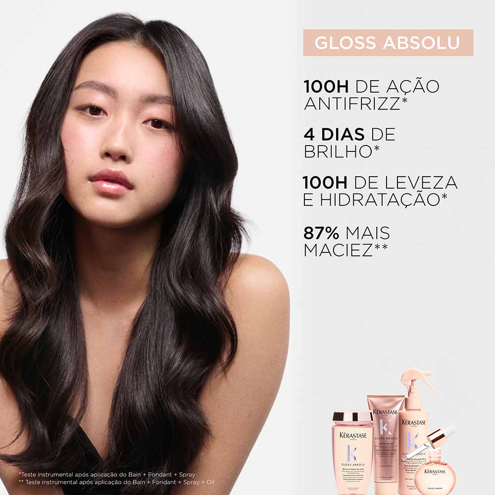 Kérastase Gloss Absolu Glaze Kit Shampoo 250ml e Condicionador 250ml