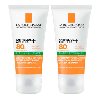 La Roche-Posay Anthelios Airlicium+ Kit Protetores Solares FPS 80 2x40g