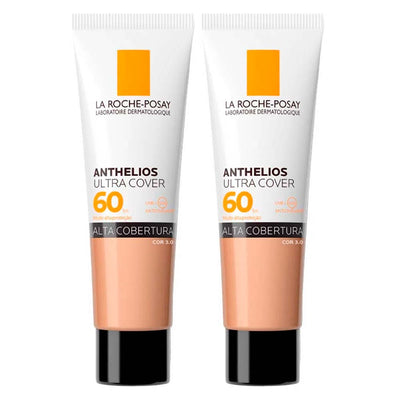 La Roche-Posay Anthelios Kit Protetor Solar Facial FPS 60 Cor 3.0 2x30g