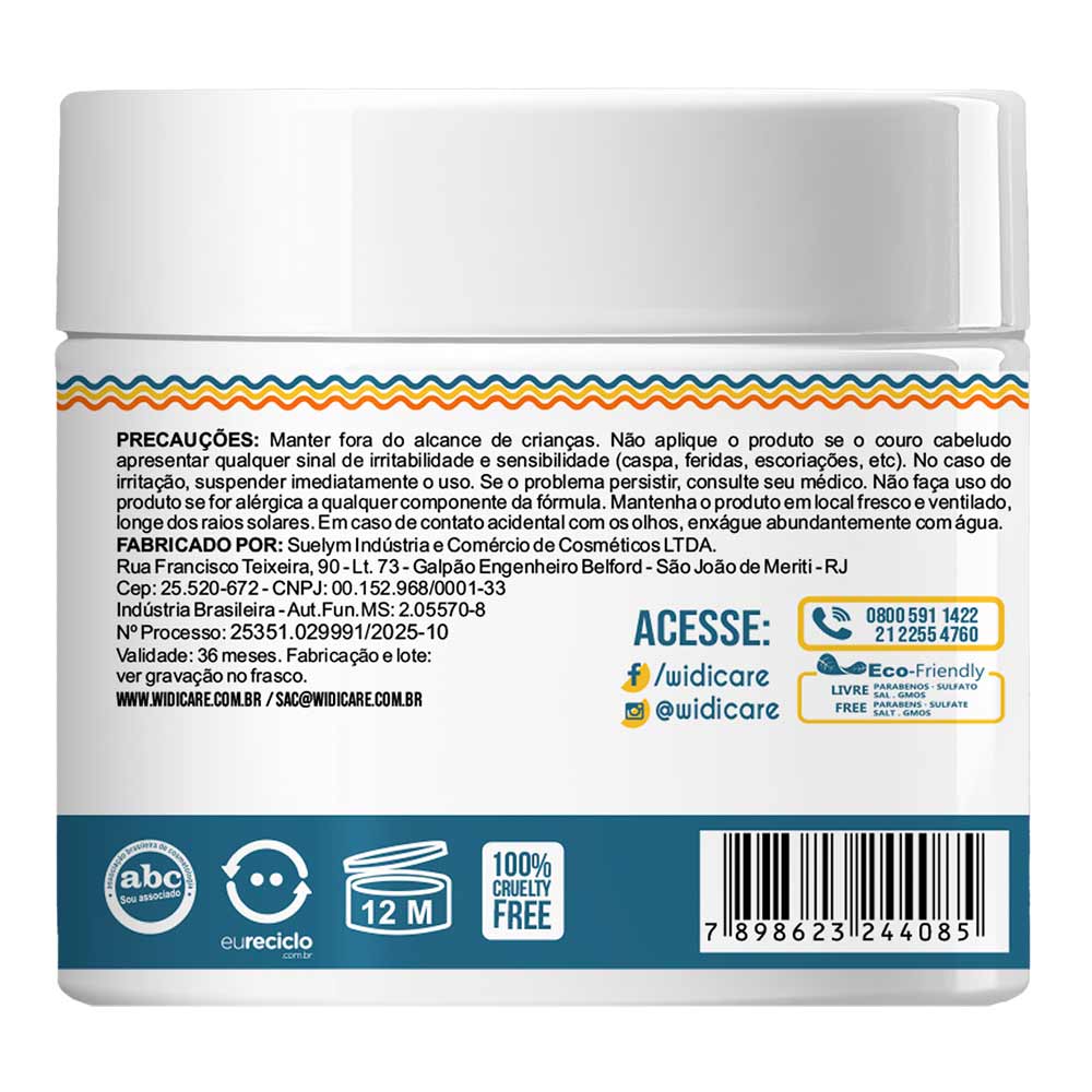 Widi Care Juba Butter Oil Máscara de Umectação