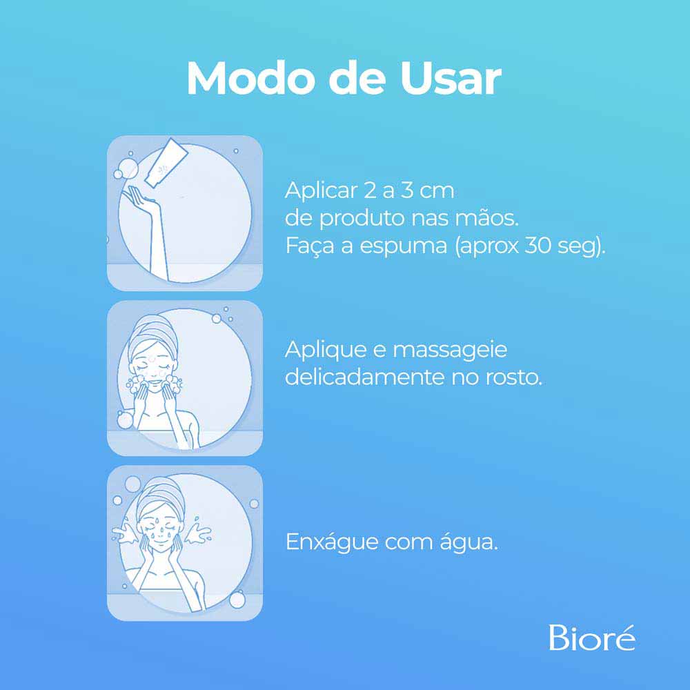 Bioré Sabonete Líquido Facial 60g