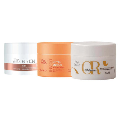 Wella Professionals Cronograma Capilar Kit 3 Máscaras 150ml